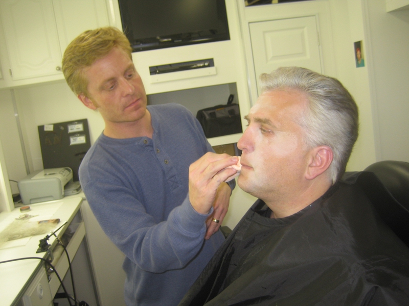 Douglas Noe transforms Daniel  Roebuck into Big Lou Martini for Rob Zombie&#x27;s Halloween 2.jpg