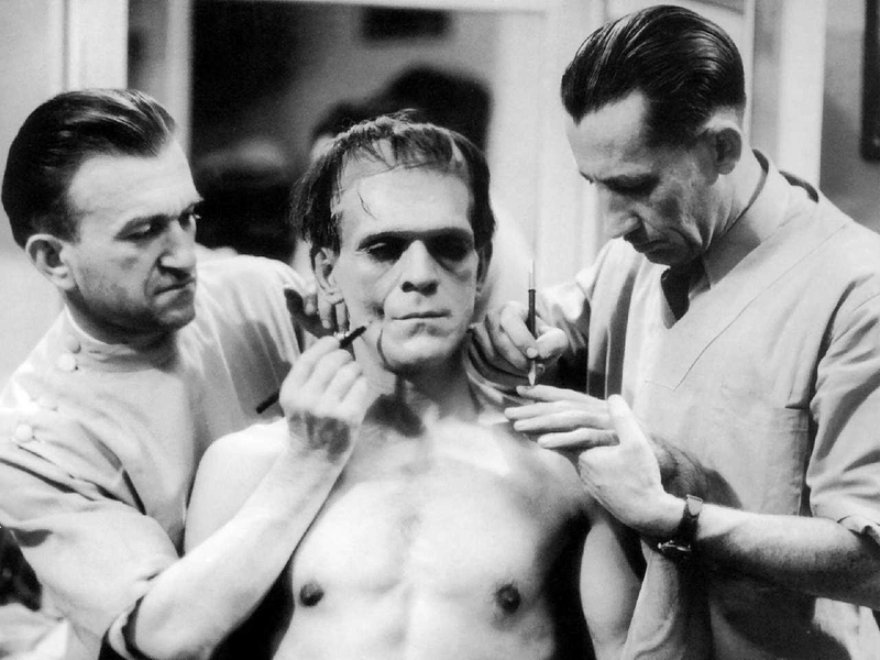 boris karloff frankenstein makeup