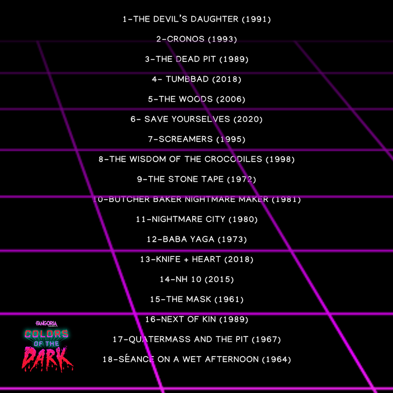 Darkest Minds Color Chart