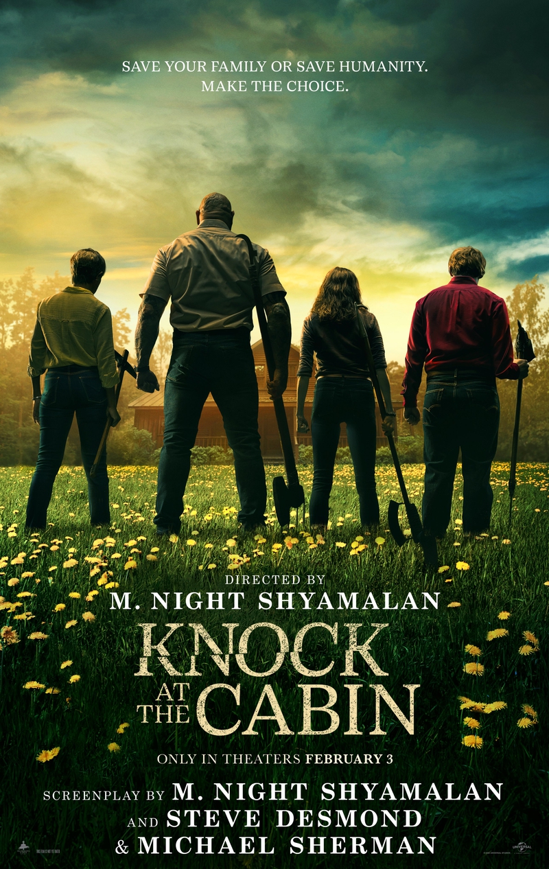 Answer The Door A New KNOCK AT THE CABIN Poster Has Arrived